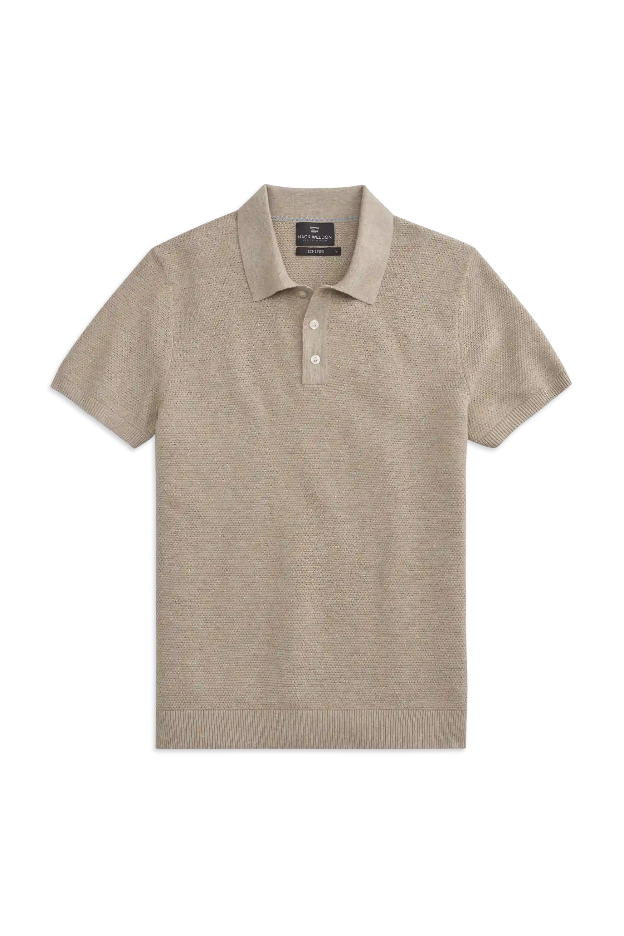 Tech Linen Sweater Polo