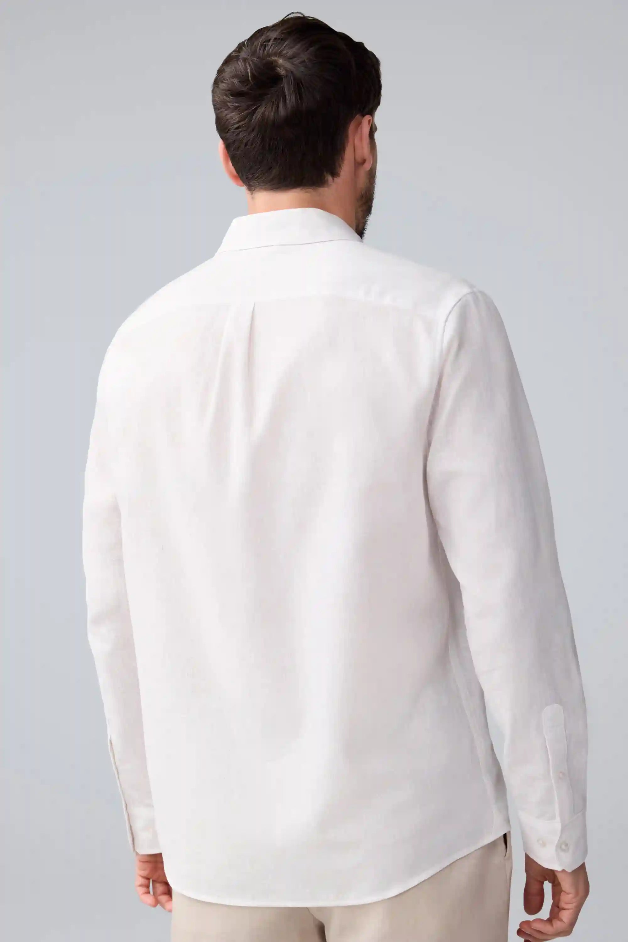 Tech Linen Button Up