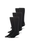 3-Pack SILVER Extended Crew Dress Sock