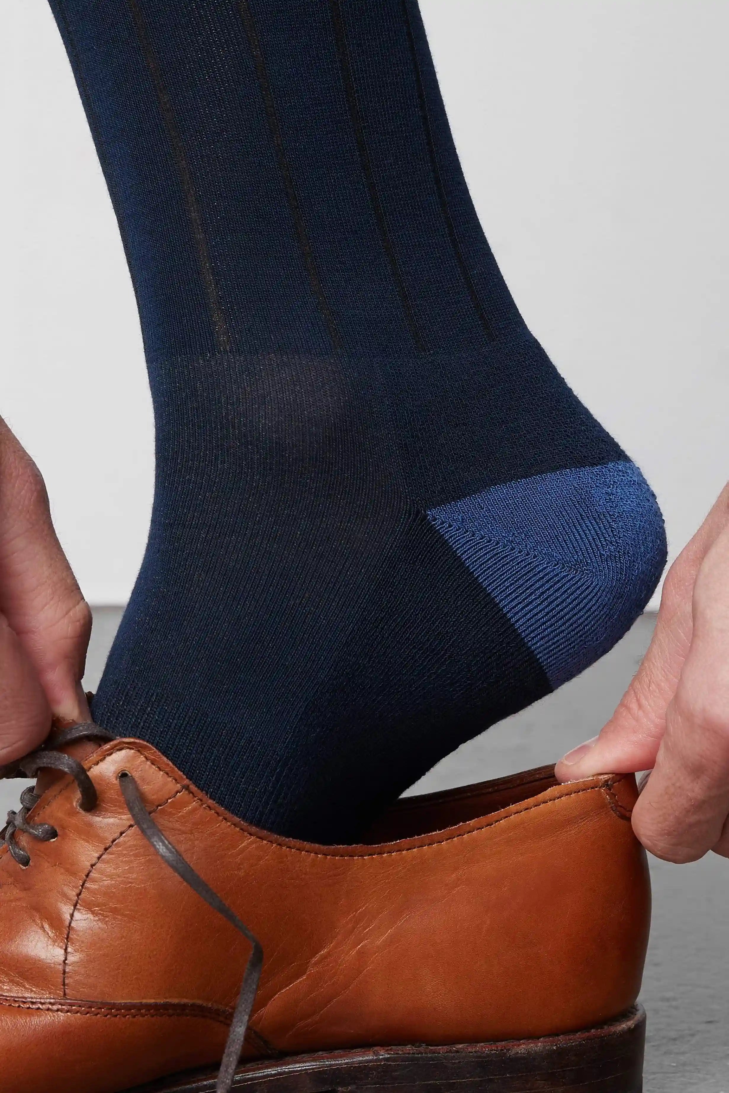 SILVER Extended Crew Dress Sock