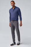 SILVER Long Sleeve Polo