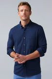 SILVER Pique Button Up