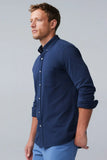 SILVER Pique Button Up