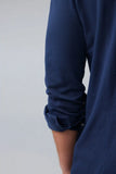 SILVER Pique Button Up