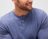 SILVER Long Sleeve Henley