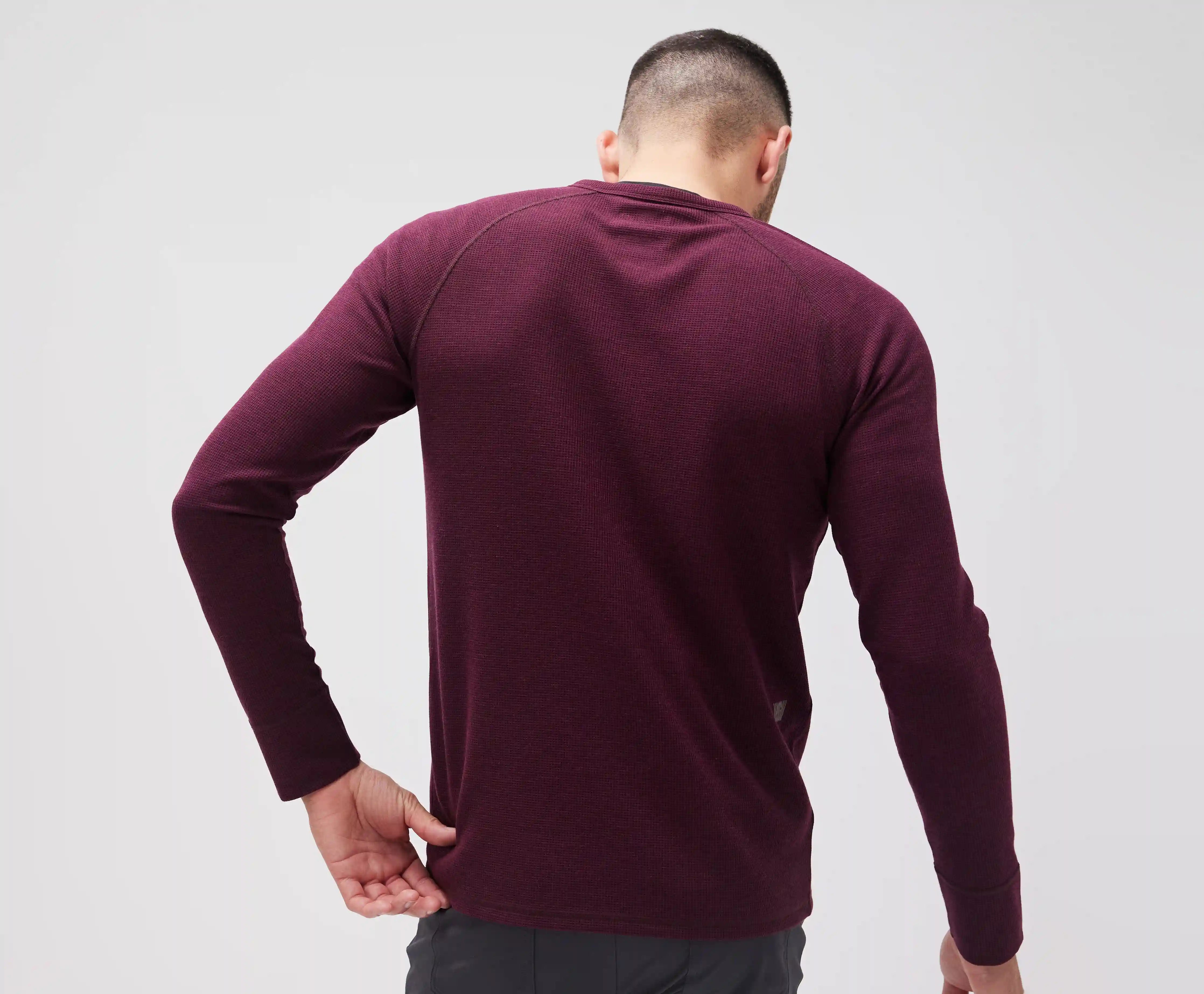 WARMKNIT Waffle Henley