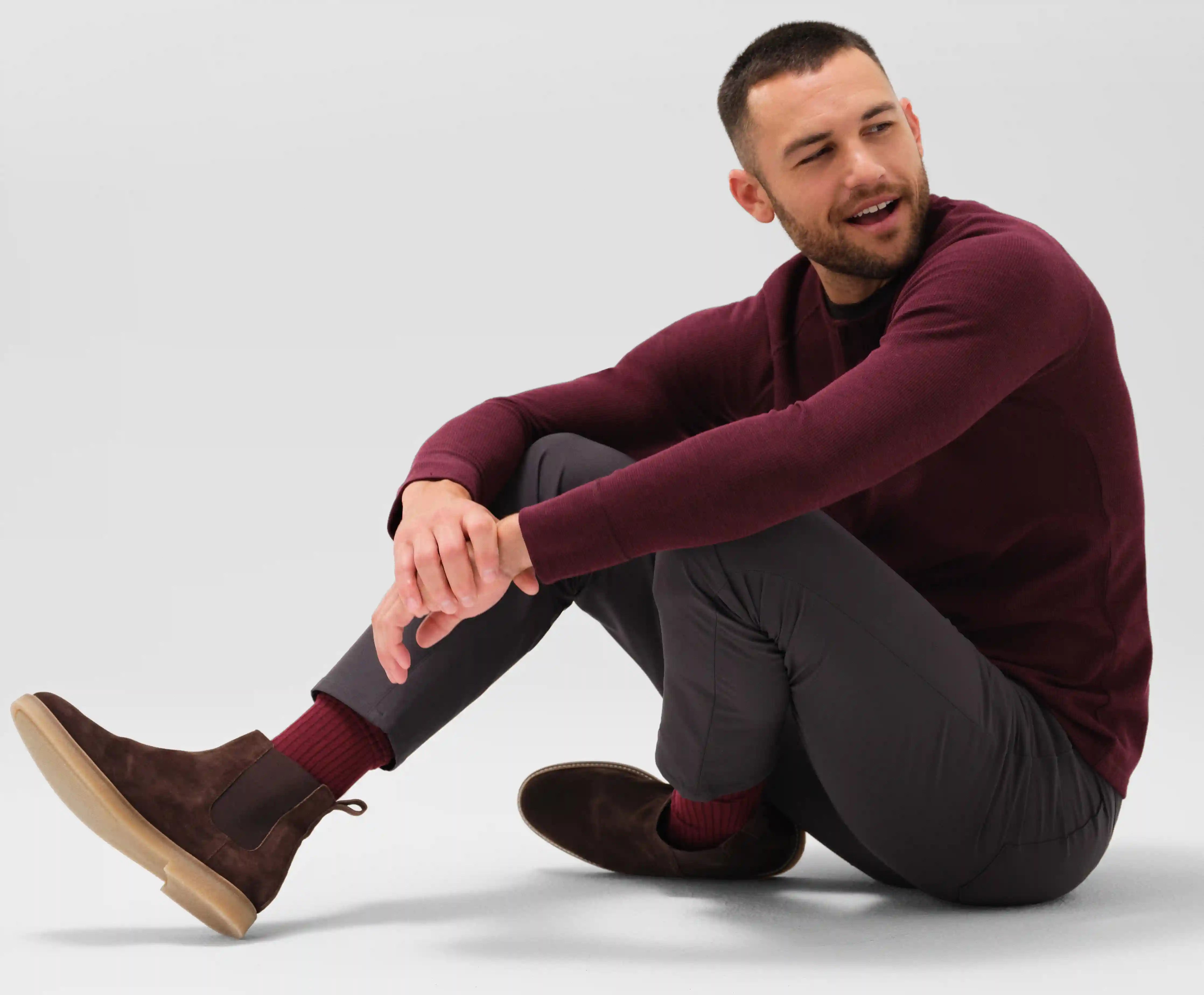 WARMKNIT Waffle Henley
