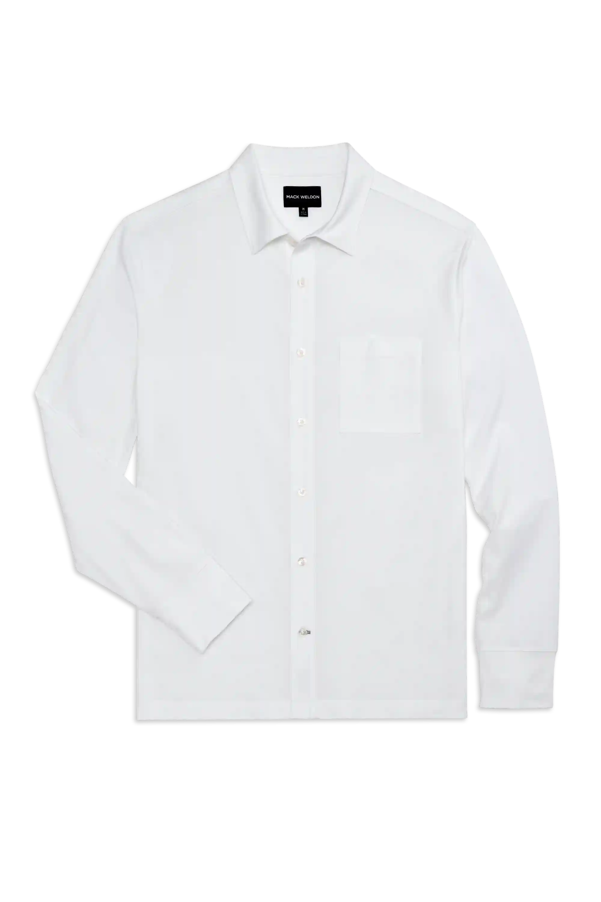 SILVER Jersey Button Up