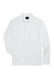 SILVER Jersey Button Up