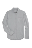 SILVER Pique Button Up