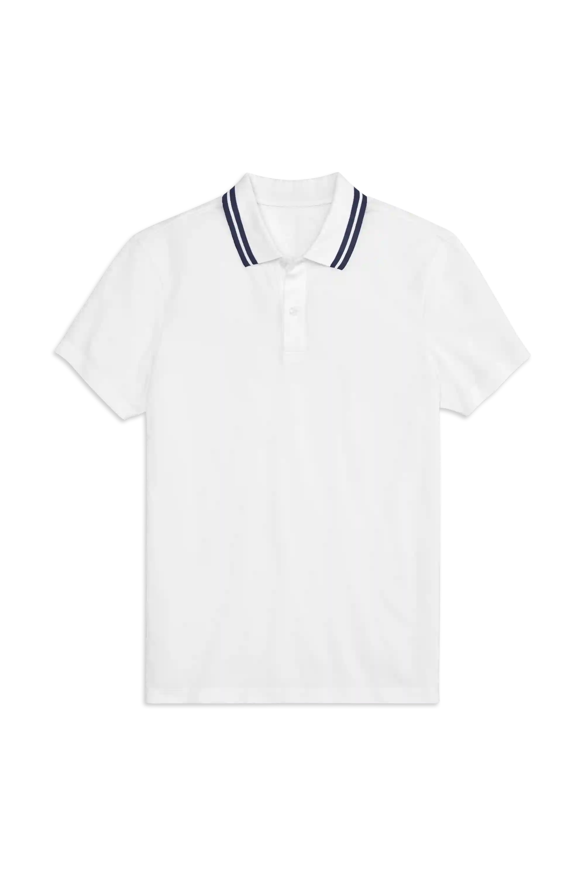 SILVER Pique Polo