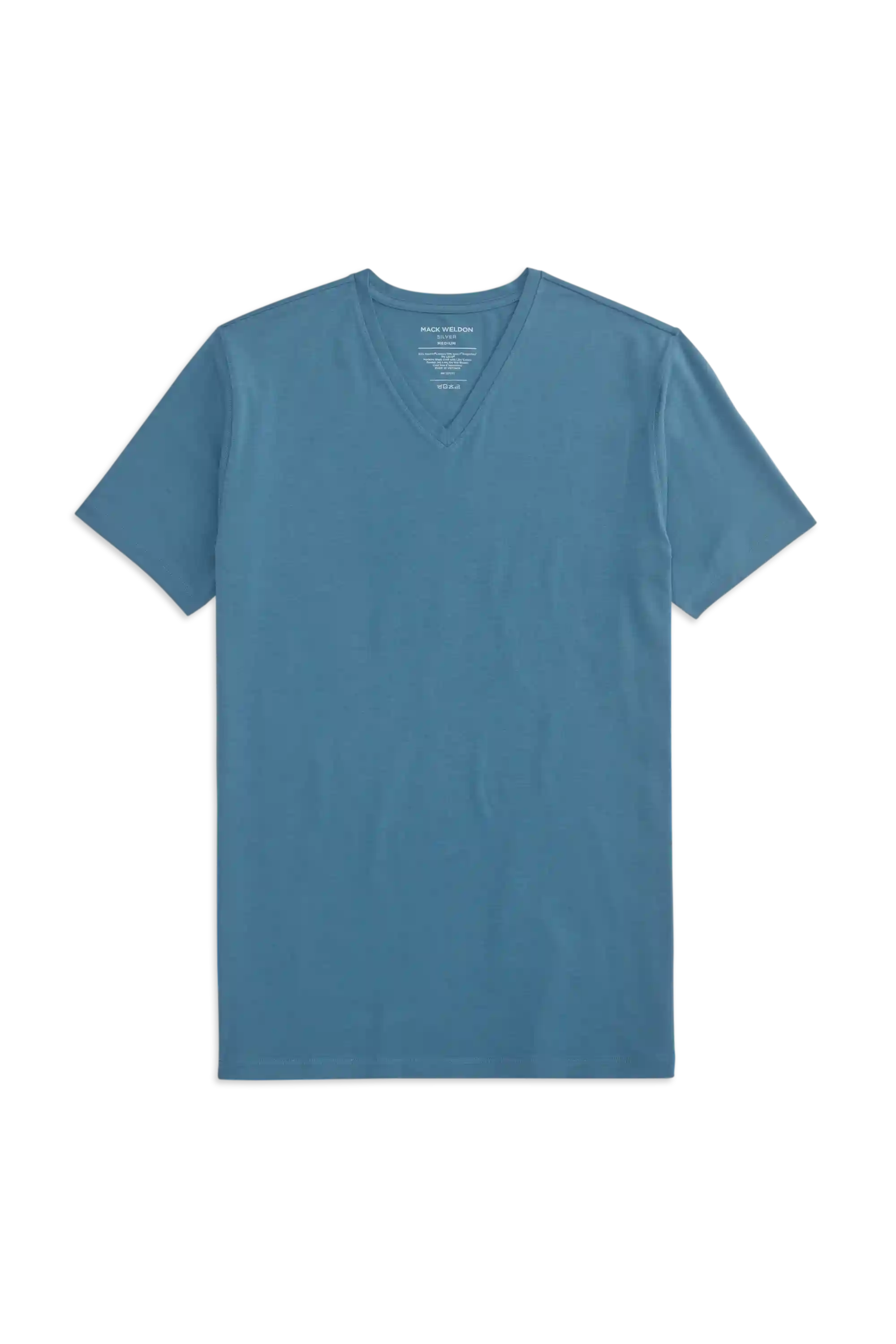 SILVER V-Neck T-Shirt