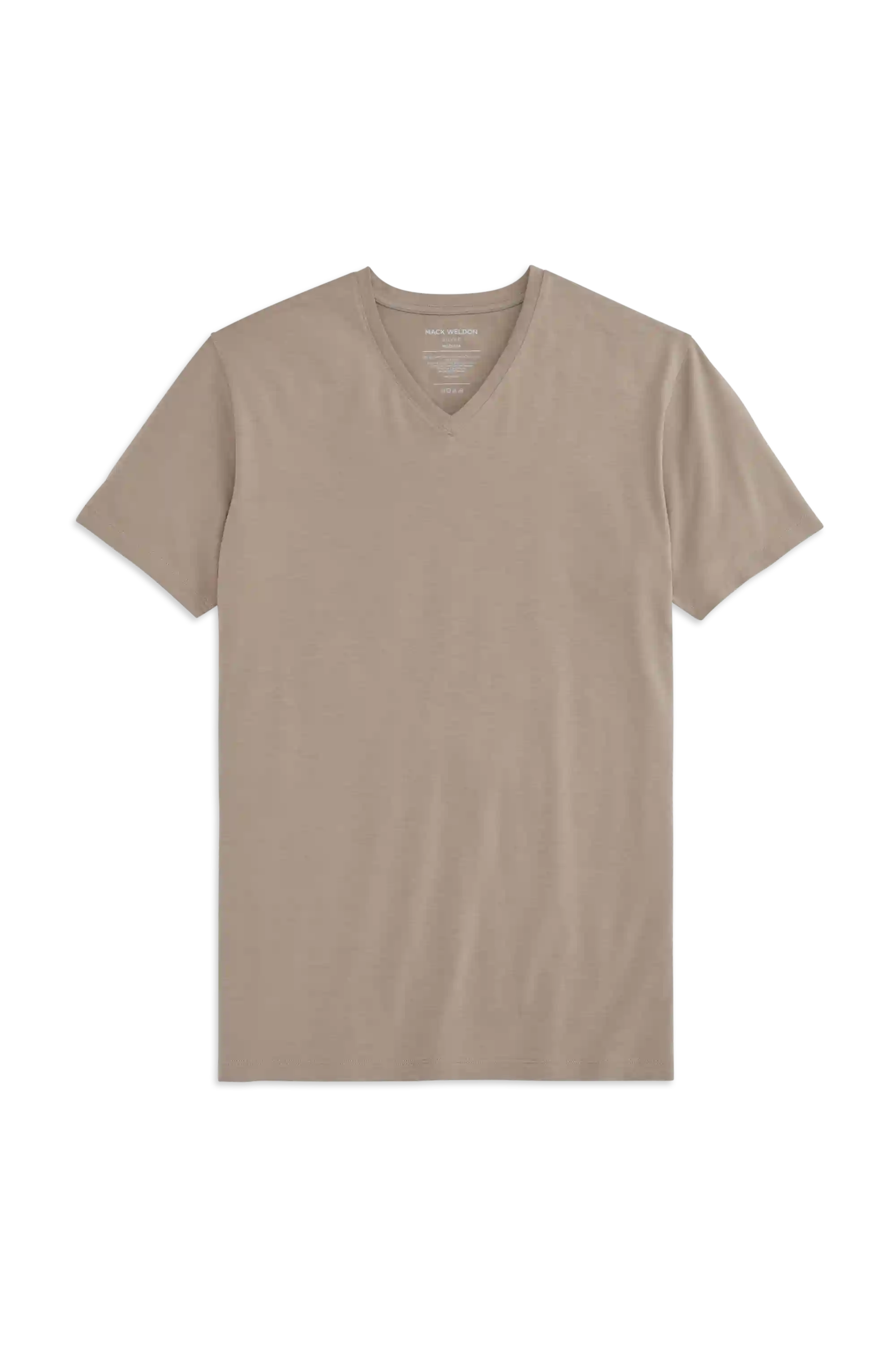 SILVER V-Neck T-Shirt