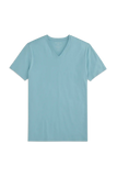 SILVER V-Neck T-Shirt