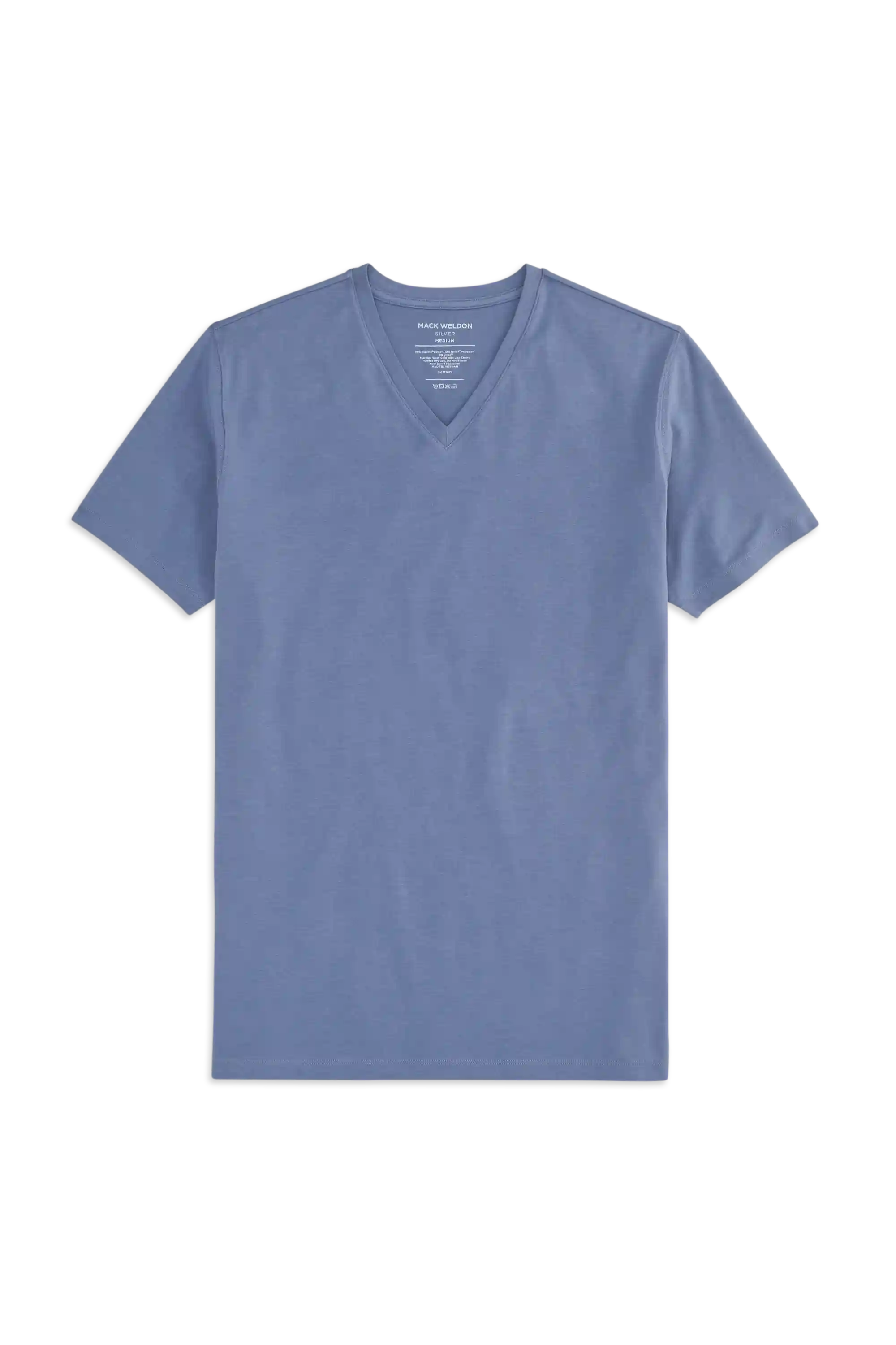 SILVER V-Neck T-Shirt