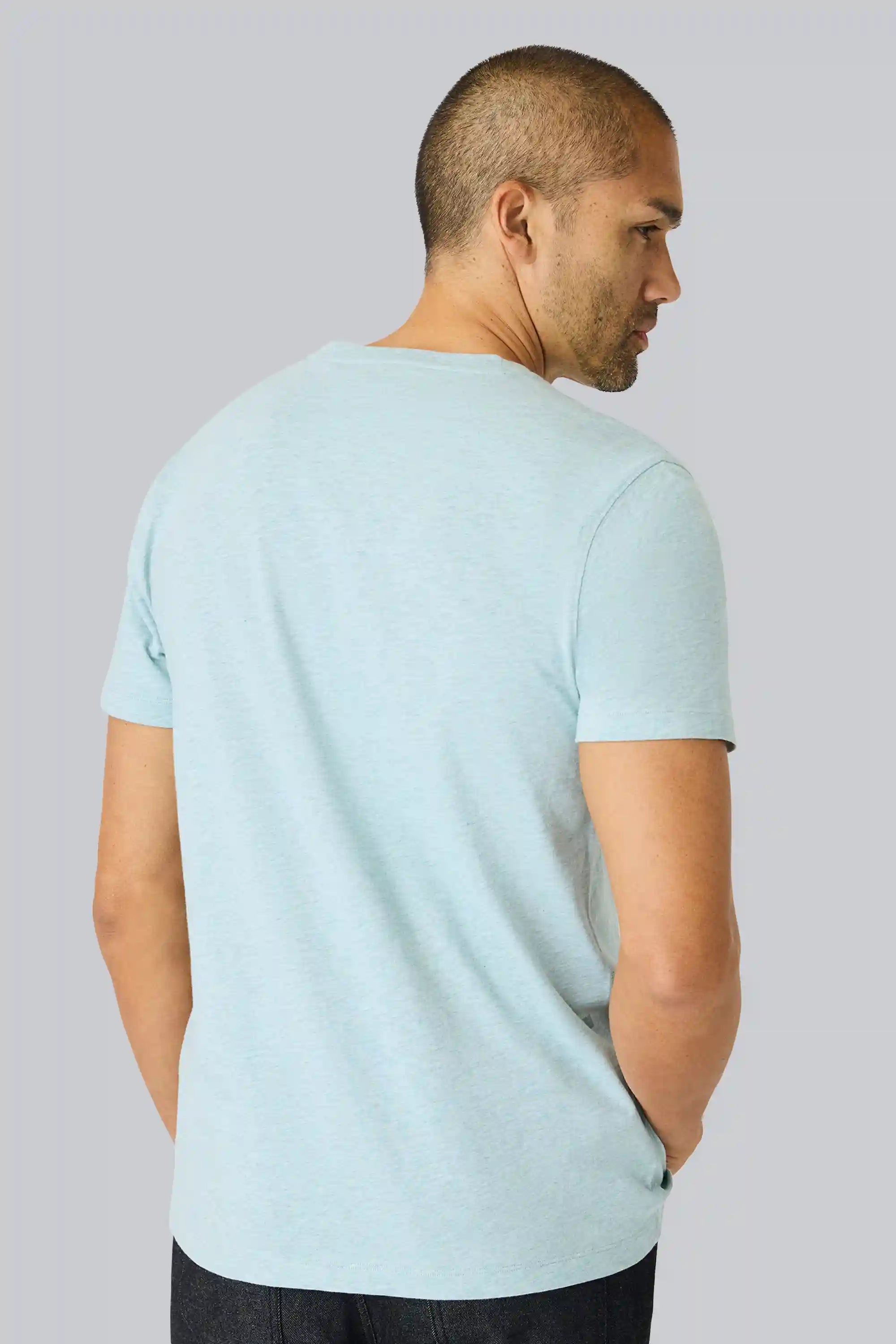 Slub Crew Neck T-Shirt