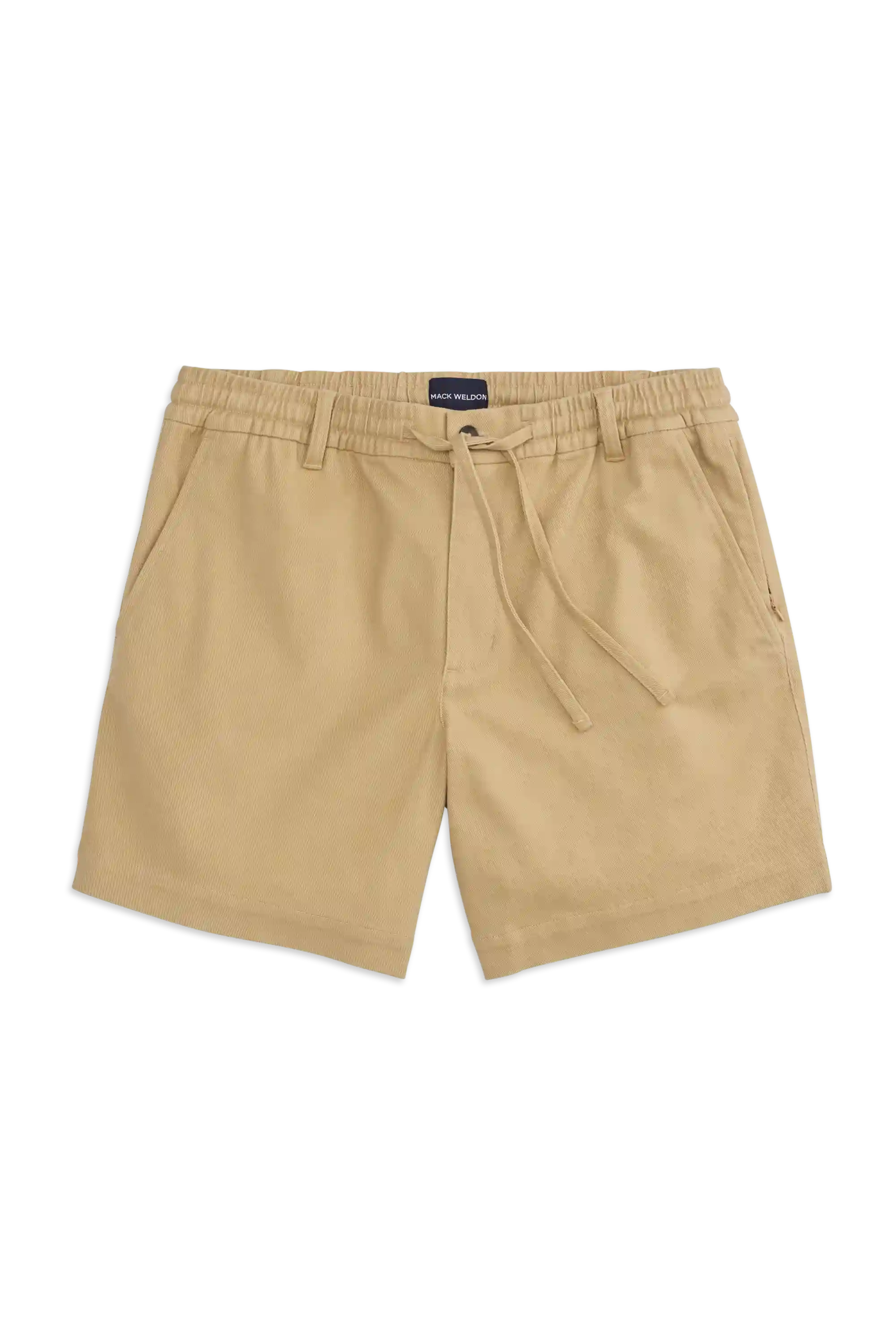 Stretch Twill Drawstring Chino Short