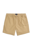 Stretch Twill Drawstring Chino Short