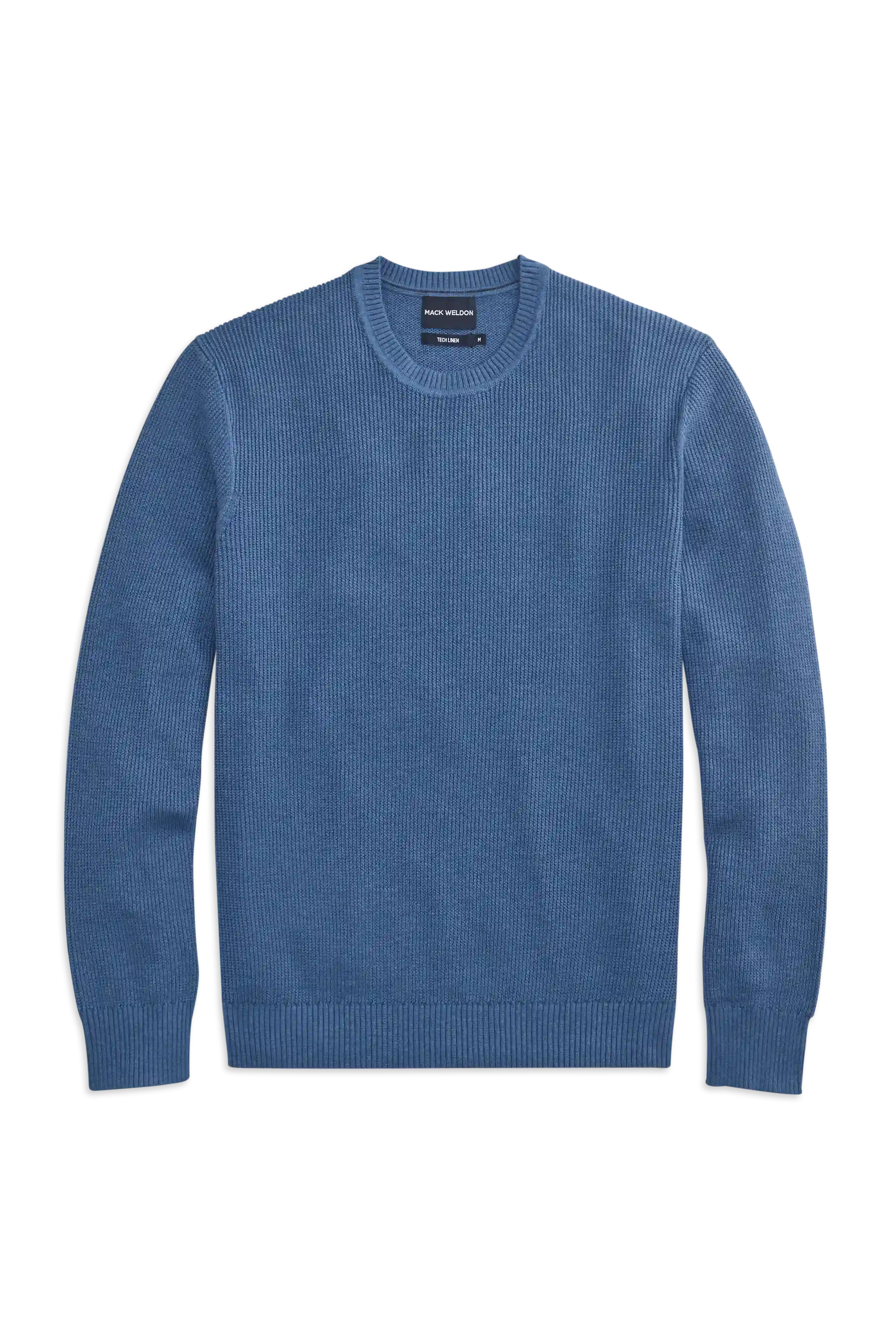 Tech Linen Long Sleeve Crew