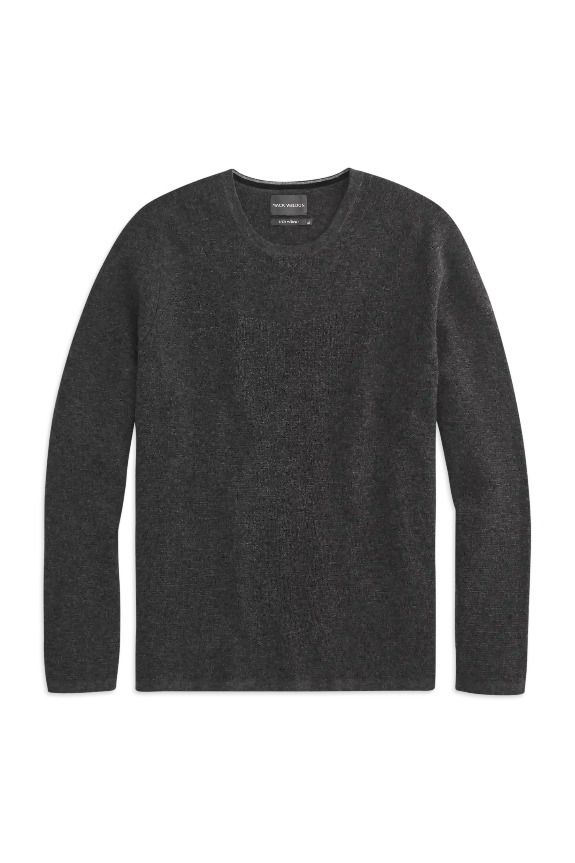 Tech Merino Waffle Crew Neck Sweater