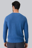 Tech Linen Long Sleeve Crew