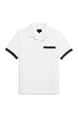 Terry Cloth Johnny Collar Polo