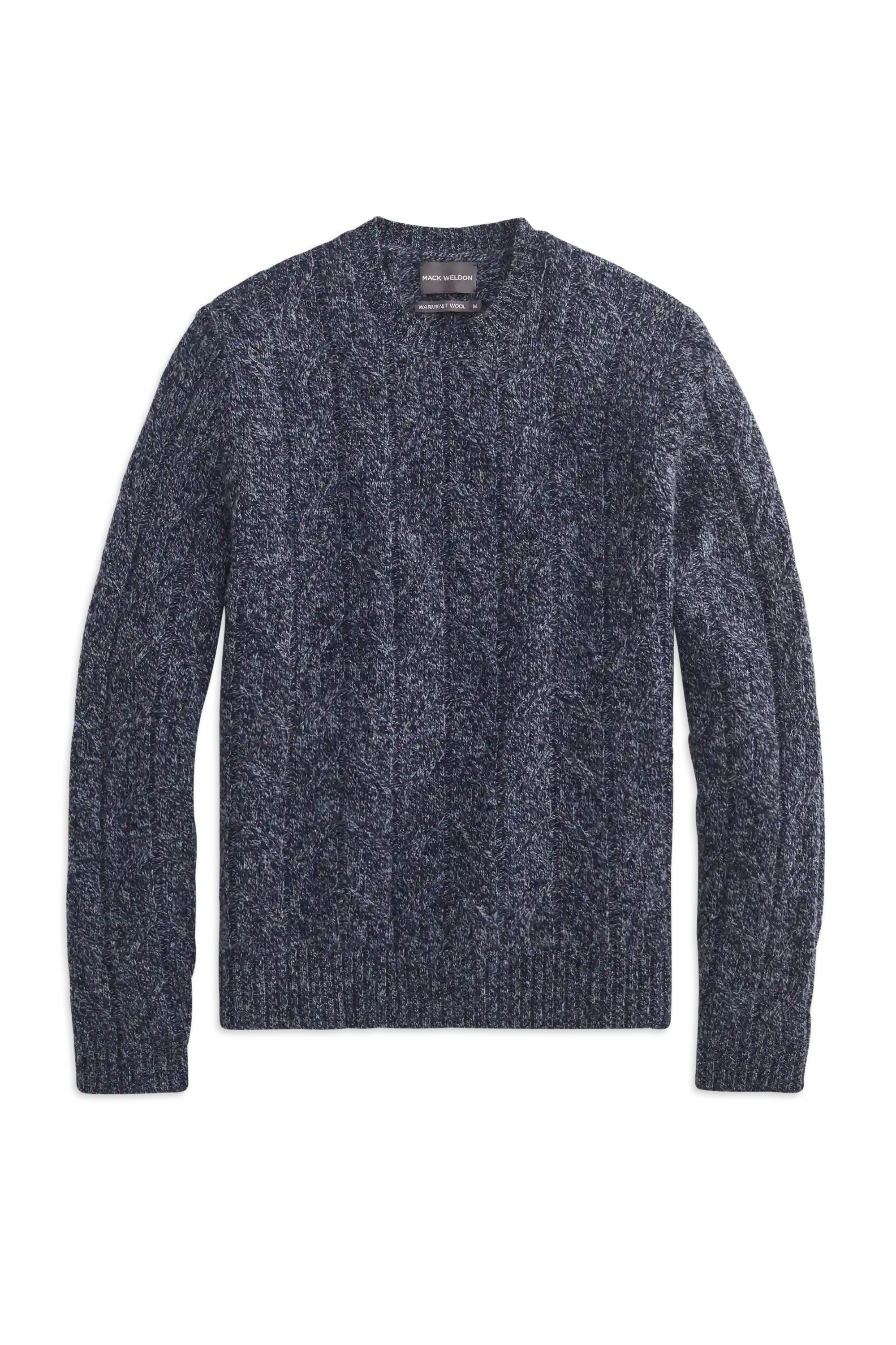 WARMKNIT Wool Crew Neck Sweater