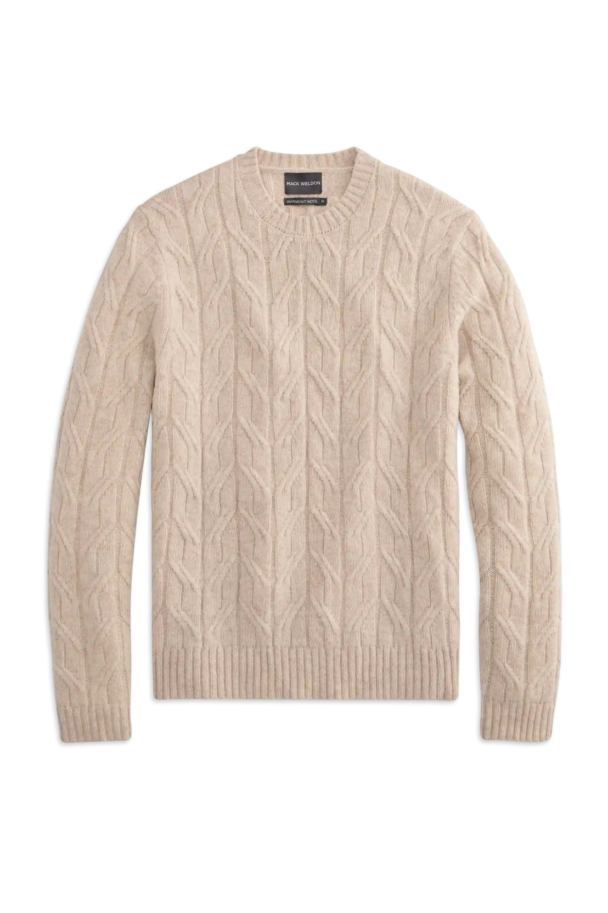 WARMKNIT Wool Crew Neck Sweater