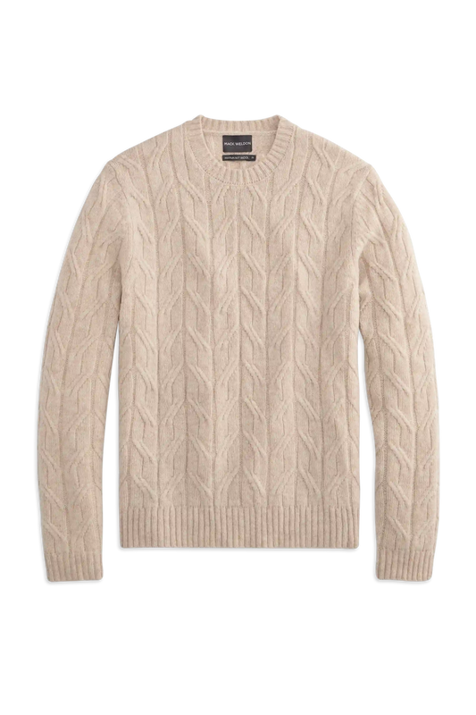 WARMKNIT Wool Crew Neck Sweater